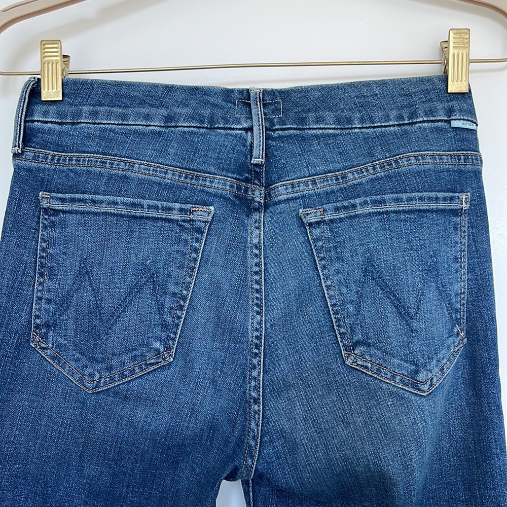 Mother “the looker” Jeans with Ankle Fray size 27